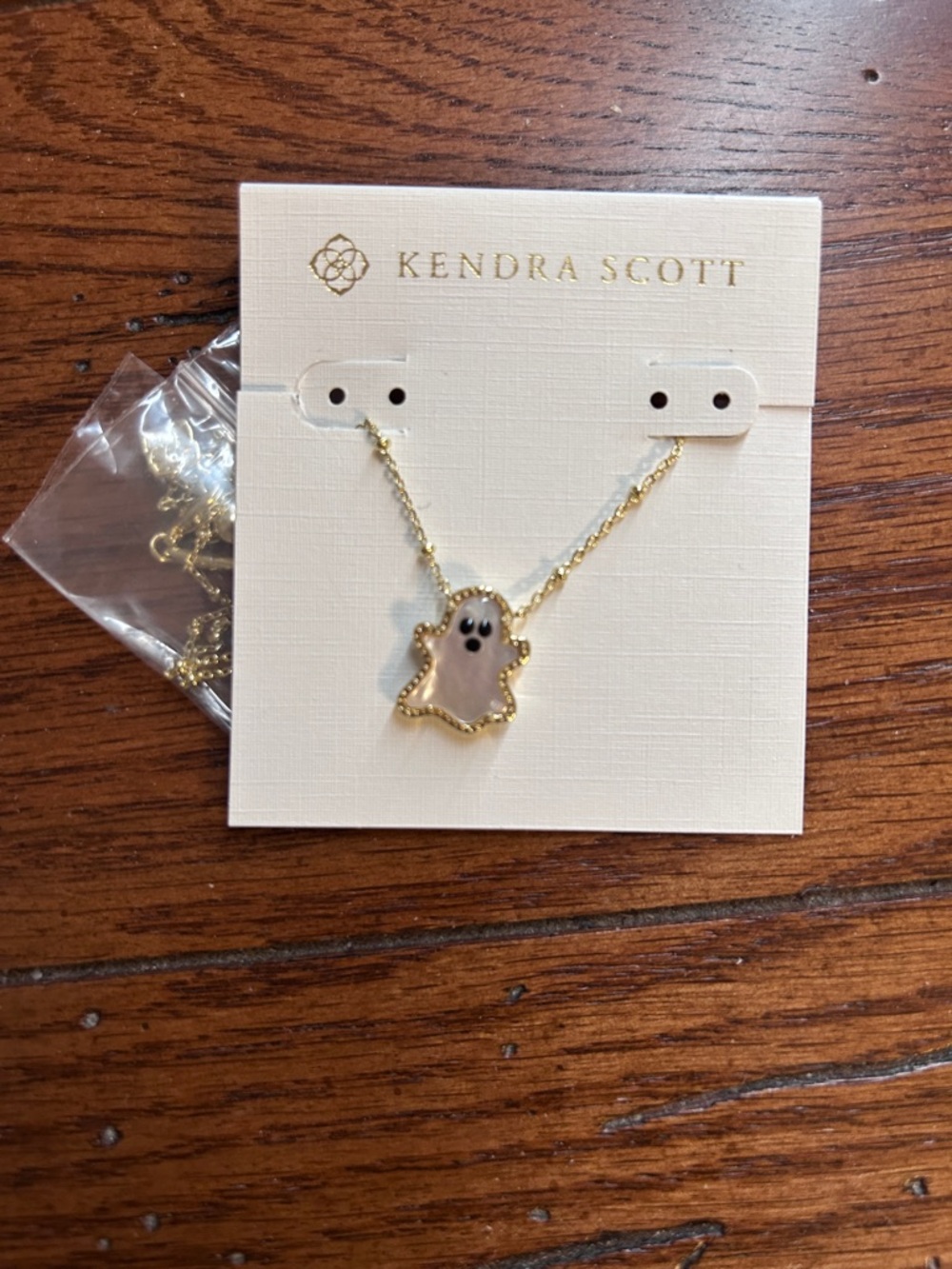 Kendra Scott Kids' Gold Ghost Necklace -